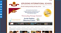 Desktop Screenshot of jerudonginternationalschool.com